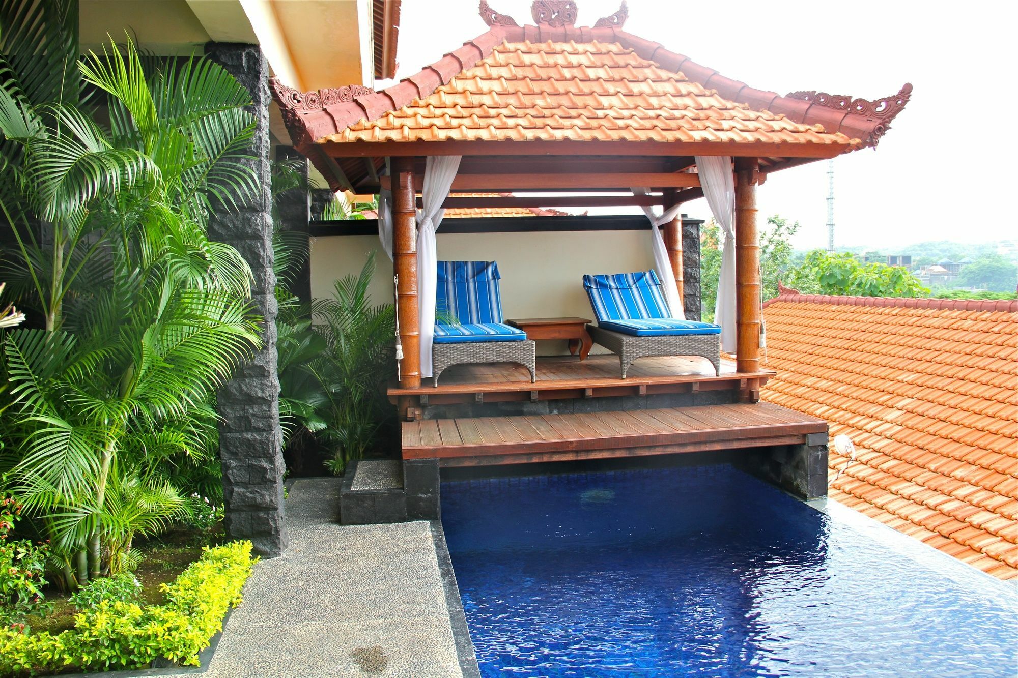 Jimbaran Cliffs Private Pool Hotel & Spa Exterior foto