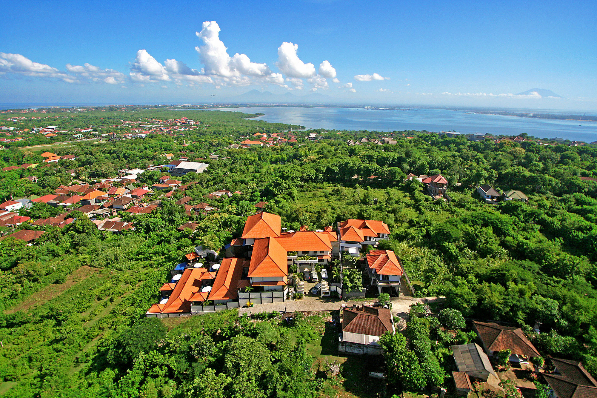 Jimbaran Cliffs Private Pool Hotel & Spa Exterior foto